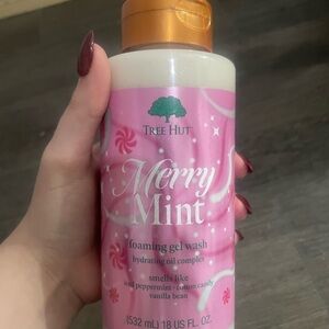 Tree Hut Merry Mint Foaming Gel Wash - Pink
